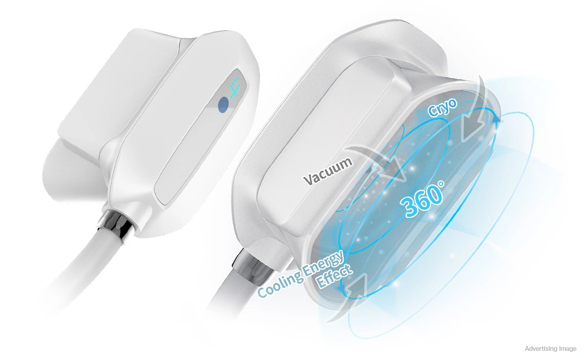 360 degree fat freezing applicator for body contouring fat reduction coolshaping cryolipolysis treatment by dermatologist